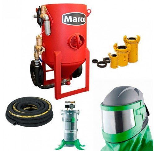 Kit Completo para SandBlasting de Marco