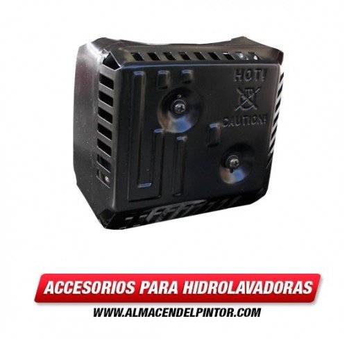 Silenciador con escudo 5.5-6.5 HP 105-709