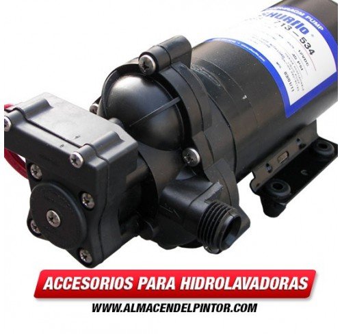 Bomba de diafragma 12Voltios 3.6GPM a 45 PSI ShurCoated