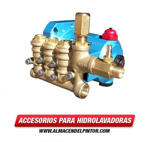 Bomba 2.5 GPM marca CAT PUMPS Hasta 3300 PSI para motor a Gasolina