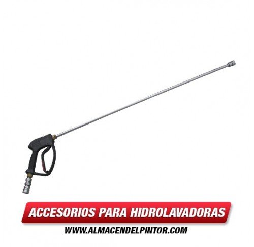 Pistola con extensión de 36 pulgadas para hidrolavadora con conector ahorrador