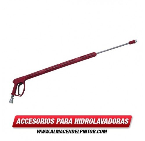 Pistola con extensión de 42 pulgadas para hidrolavadora industrial de 6400 PSI