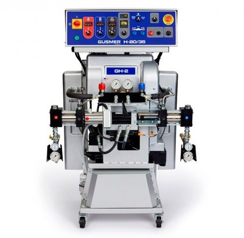 COMBO completo equipo bicomponente Gusmer GHX-2 para poliurea