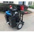 Ruteadora de grietas en pavimento para trabajo pesado con colector de polvo LS-747
