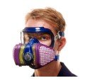 Mascarilla de protección respiratoria con filtros intercambiables P100 GVS