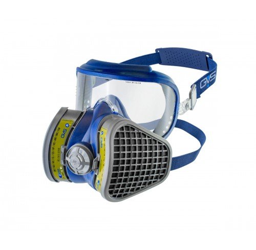 Mascarilla de protección respiratoria con filtros intercambiables P100 gvs