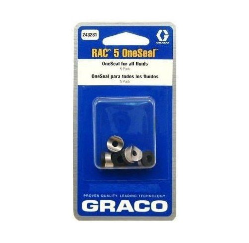 Empaques Boquilla RAC X Graco (Paquete x 5 Und)