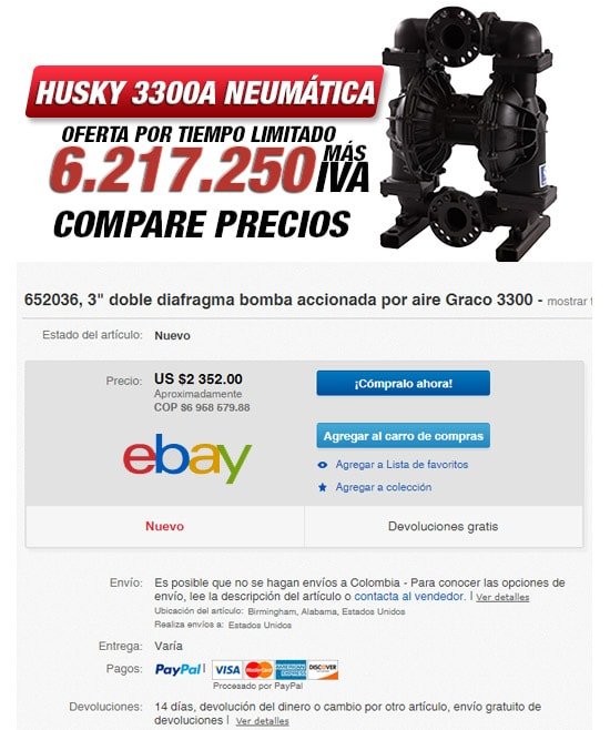 Bomba husky 3300